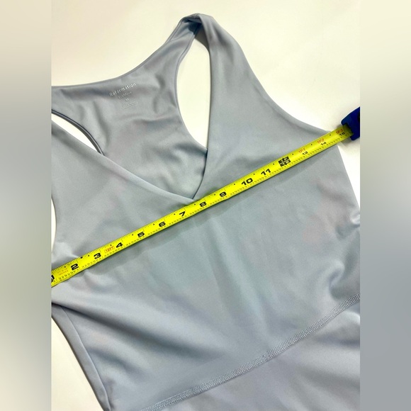 Reformation Bella EcoMove Active Mini Dress Ligh Blue MEDIUM - Picture 8 of 9